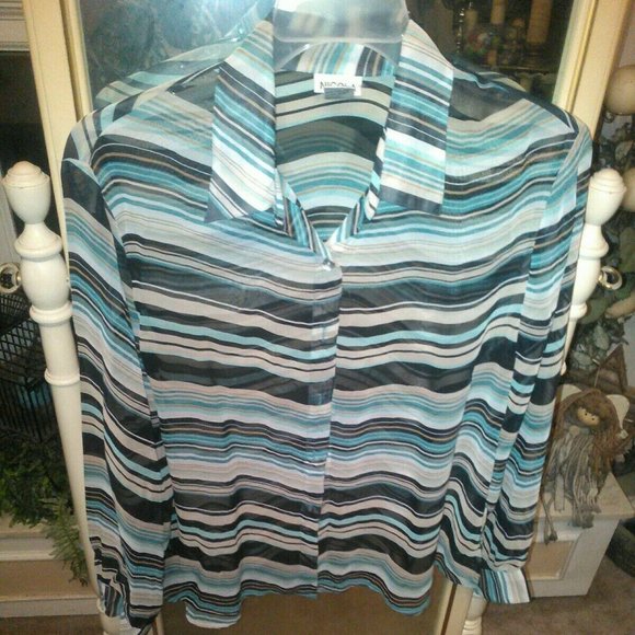 NICOLA Tops - LN NICOLA WOMEN'S SIZE XL L/SLV SHIRT/TOP Blouse